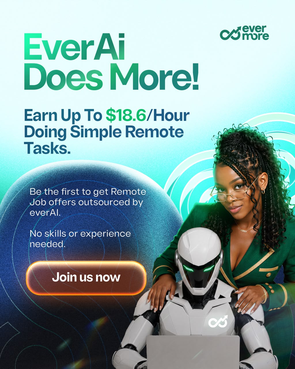 EverAI pays up to $18.6 per hour for simple remote tasks