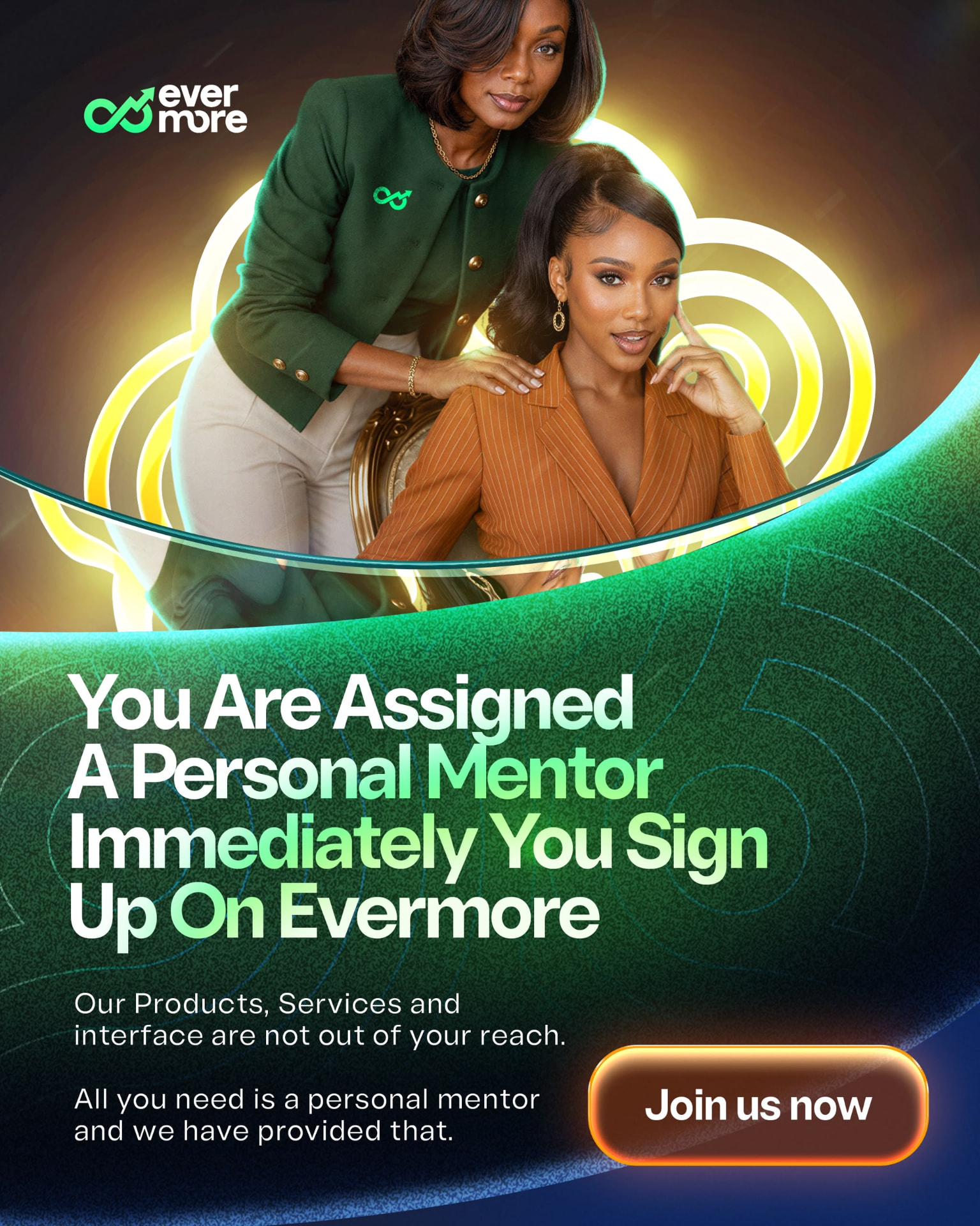 Evermore mentors guiding new subscribers
